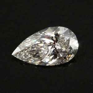 IGI Certified Lab Grown Diamond Pear Brilliant VVS2 1.23ct Carat Loose Stone